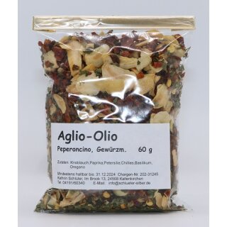 Aglio - Olio Gew&uuml;rzmischung