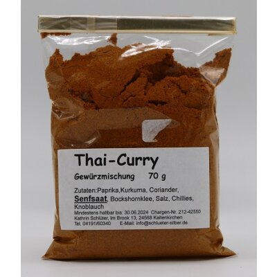 Thai - Curry Gew&uuml;rzmischung