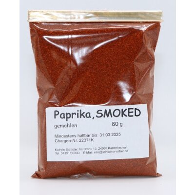 Paprika - smoked - gemahlen